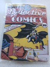 EAGLEMOSS BATMAN AUTOMOBILIA SUBSCRIBER SPECIAL BATMAN DETECTIVE COMICS TIN SIGN