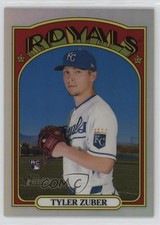 2021 Topps Heritage High Number Chrome Refractor 203/572 Tyler Zuber #659 8k4