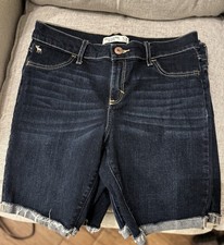 Three Pair Abercrombie Fitch Kids' Girls' Denim Shorts Excellent Size 15/16