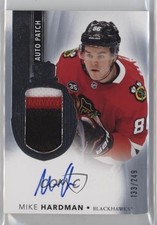 2021-22 Upper Deck The Cup Rookie 133/249 Mike Hardman #145 Patch Auto 1yj