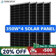 350W 700W 1050W 1400W 12V Mono Solar Panel High Efficiency Home Off-Grid Power