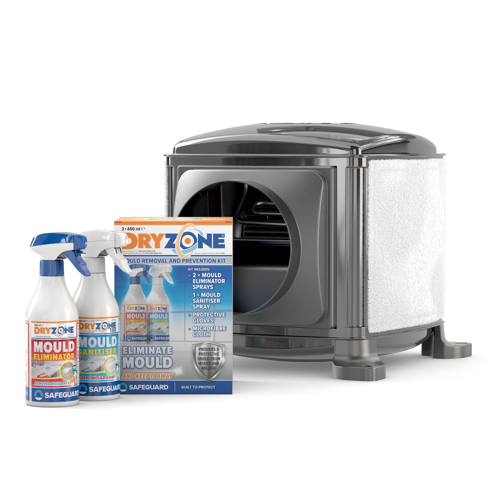 Dryzone PIV & Mould Remover & Prevention Kit