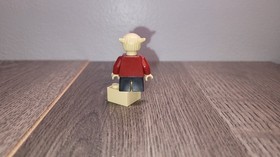 LEGO Harry Potter Goblin Minifigure hp079 Dark Red Jacket Gringott's Bank #4714