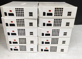 Lot of 10 Nintendo Wii Consoles (For Parts/Repair) (9 JPN, 1 USA)