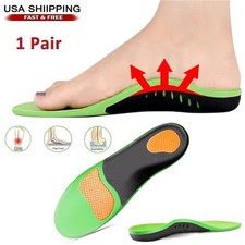 Arch Support Insoles Heel Cushion Shock Absorption Sports Shoe Inserts