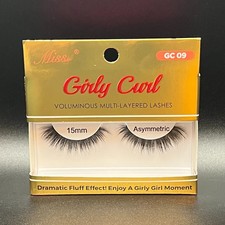 [4 PAIRS] MISS LASHES Girly Curl Voluminous Mult-Layere Eyelash Extension - GC09