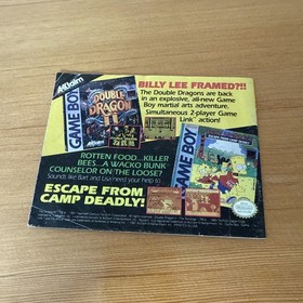 Los Simpson Bart Vs. The World - Manual Original Nintendo NES