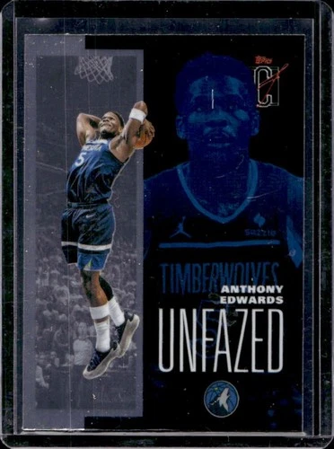 2025 Topps Signature Anthony Edwards Base (RAW)