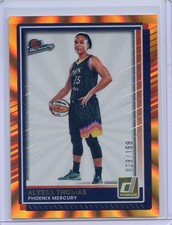 2025 Panini Donruss WNBA ALYSSA THOMAS #10 Orange Laser Holo /199 MERCURY