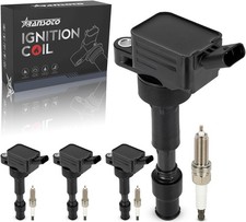 Ignition Coil Pack and Iridium Spark Plug Compatible with 2016-2021 Hyundai