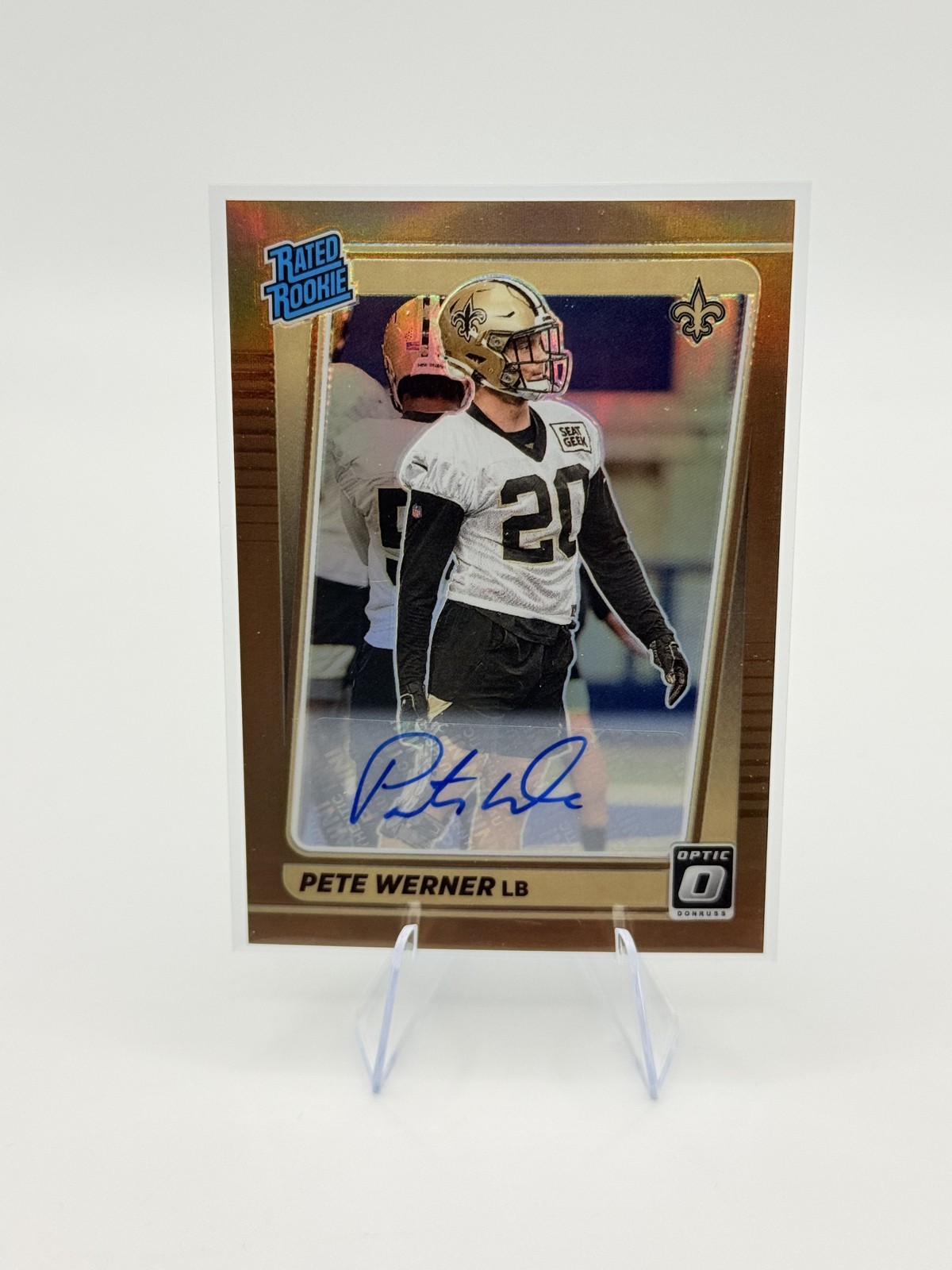 Pete Werner Panini Donruss Optic #276 Bronze