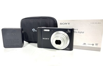 Sony Cybershot DSC-W800 Digital Camera 20.1MP SteadyShot 5X Optical Zoom 