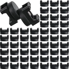 10 Pcs Magnetic Zip Tie Mount Base Black Magnetic Cable Clips Wire Holder Multip