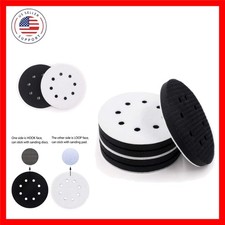 5 Pack 5-Inch Soft Density Hook  Loop Interface Pads for Precision Sanding