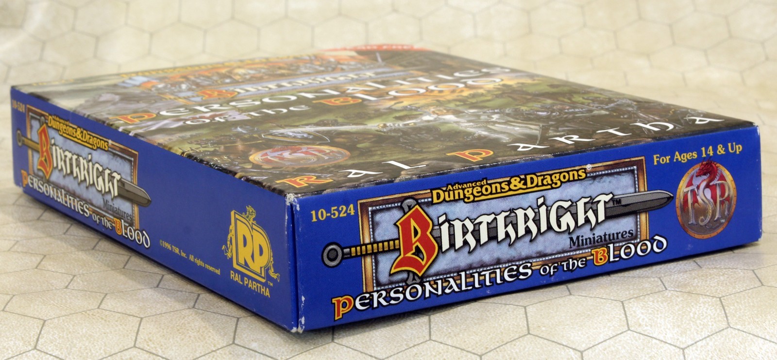 AD&D BIRTHRIGHT Personalities of the Blood Box RAL PARTHA metal minis 10-524