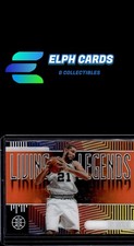 2019-20 Panini Illusions #9 Tim Duncan Living Legends Orange