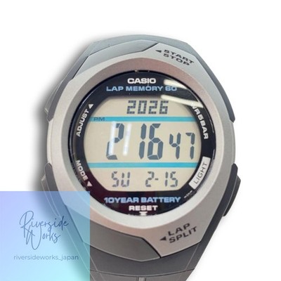 CASIO Quarzuhr PHYS Digital Silber Schwarz