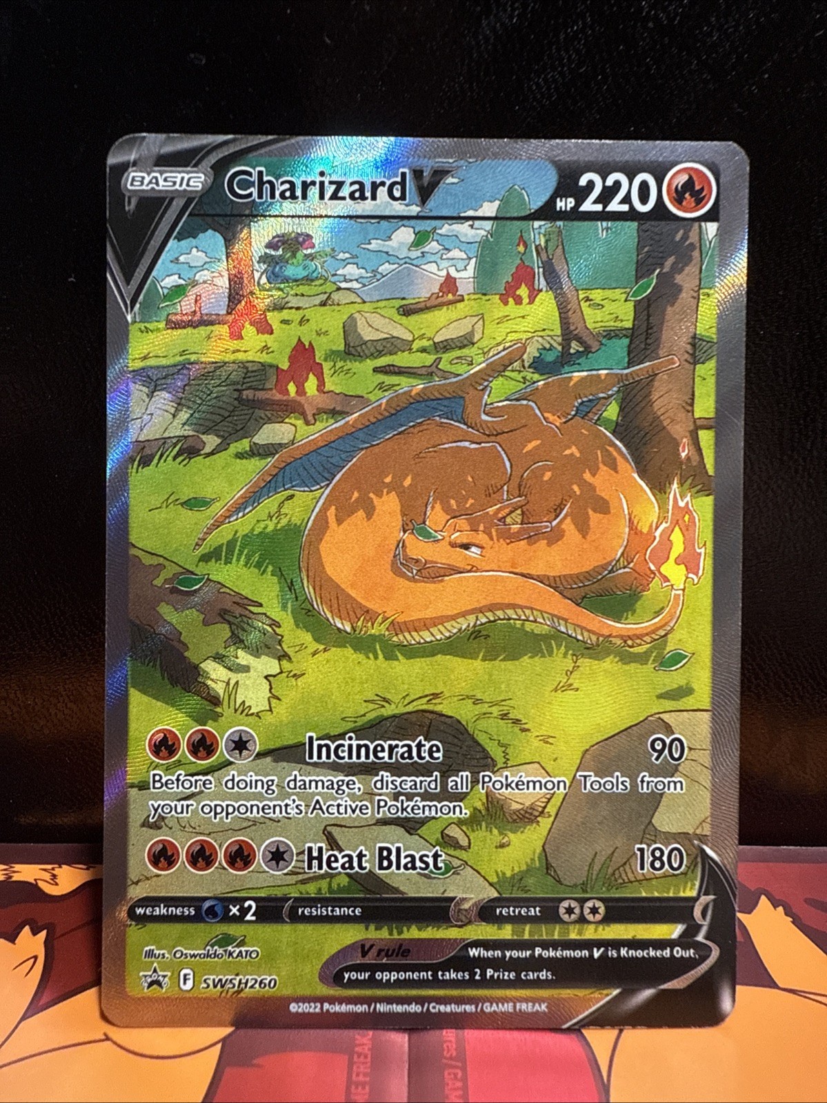 Charizard V SWSH260 SWSH: Sword & Shield Promo Cards Holo