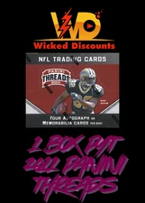 1 BOX PYT 2011 Panini Threads Football 4 HITS