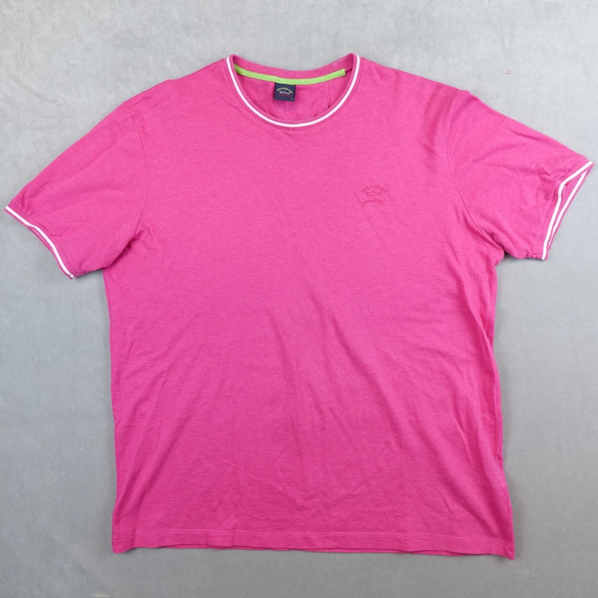 Paul & Shark - Reflective Paul & Shark Logo T-Shirt - LE CAPITAINE D'A BORD