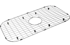 Serene Valley Sink Protector Grid 26-1/16" x 14-1/16" Centered Drain with Corner