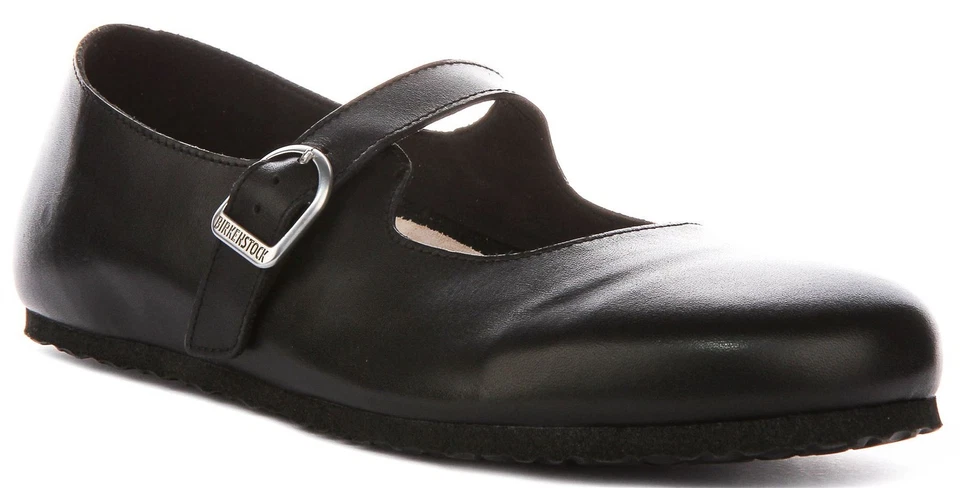 Birkenstock Santa Clarita Mary Jane Slip On Baskets Femme Noir EU 36-42 - Photo 1/1