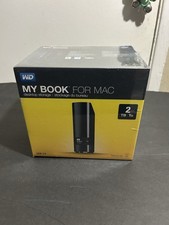WD My Book per Mac 2TB Desktop Disco rigido esterno USB 3.0 Nero Sigillato - Nuovo