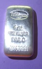 5 oz Italpreziosi Italian Silver Cast Bar .999 Fine with Serial # ZK63281
