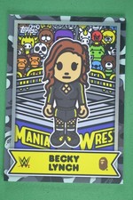 Becky Lynch 2025 Topps WWE x BAPE Baby Milo Black Camo /10 #BMA-9