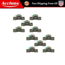 UCP205-16 2 Bolt Pillow Block Bearing 1" Bore 10 Pcs Solid Base Self Aligning