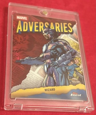 Topps Finest 2026 Fantastic Four 65th Anniversary Adversaries Wizard AD-20 1/5
