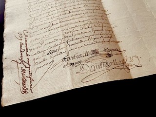 Antique Manuscript from 1739