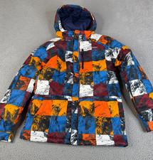 Columbia Snowboard Jacket Youth Boys L 14-16 Lightning Lift Ski Digital Camo