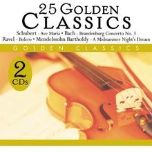 25 Golden Classics von Schubert, Bach | CD | Zustand gut