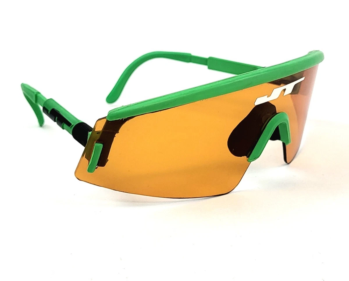 Vintage Sun Gear Sport, Category V Green Sunglasses OVERSIZE EXAGGERATED Unique Vintage Retro SUNGLASSES Large  main image 2