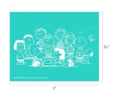 NEW “Peanuts Piano Pals” Chalk Couture Chalk Transfer Stencil Size B