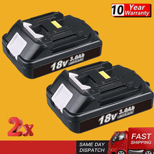 2X BL1815 For Makita 18V Lithium-Ion Battery BL1820 3.0Ah LXT BL1820 BL1830