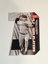 2021 Topps Platinum Players Die-Cut Black #'d /299 Roger Clemens ✨Ships Next Day