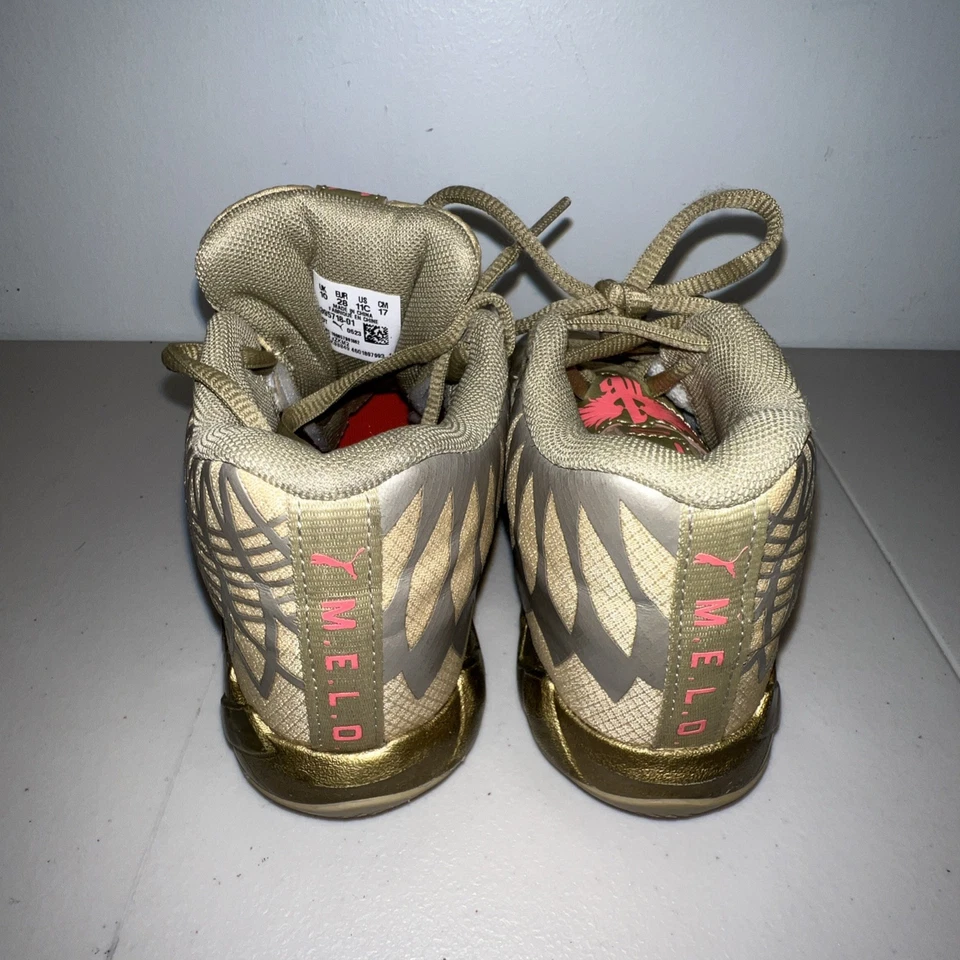 Tênis infantil Puma LaMelo Ball MB.01 Golden Child (PS) - Imagem 4 de 4