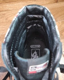 VANS Nintendo NES Controller "GAME OVER" High Top Lace Up Sneakers Men's Size 11