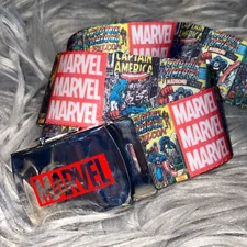 NWOT Marvel Captain America Comic Book Super Hero Classic Marvel Web Belt OSFM