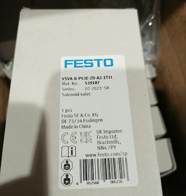 1pc Solenoid Valve 539187 VSVA-B-P53E-ZD-A2-1T1L | eBay