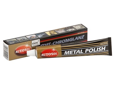 AUTOSOL Metal Polish Edel-Chromglanz 75 ml Chrom Metall Politur Reinigung