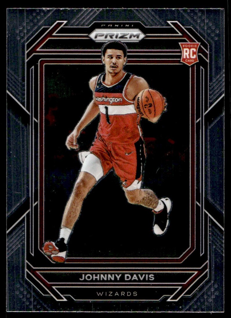2022-23 Panini Prizm Johnny Davis Rookie A41 Washington Wizards #231