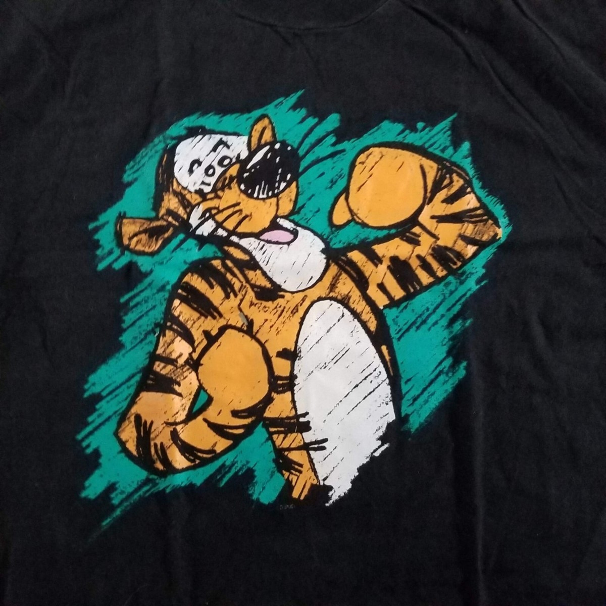Vintage Winnie the Pooh Tigger T Shirt Mens Size XL Hanes Beefy 
