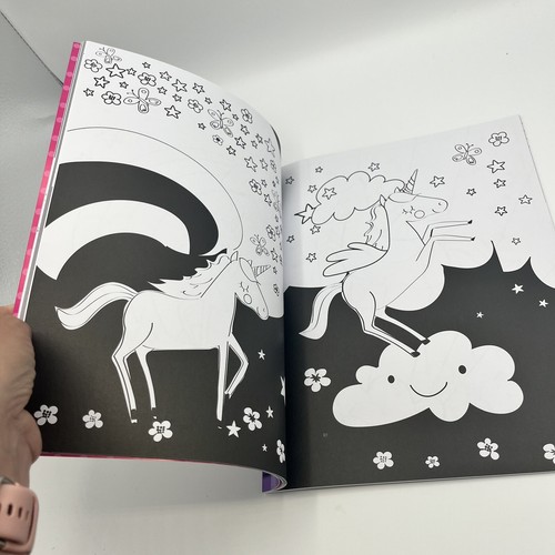 Colouring Book Ultimate Unicorn Colouring In Activity Travel Book Toddler Kids - Picture 3 of 3