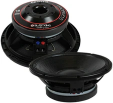 BlastKing PROFILE15 15" 2000W High Output Replacement Woofer 4" Voice Coil Pro S
