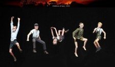 1/35 Children of War 1945 Resin Figures Set of 6 Unpainted WWII Diorama Kit