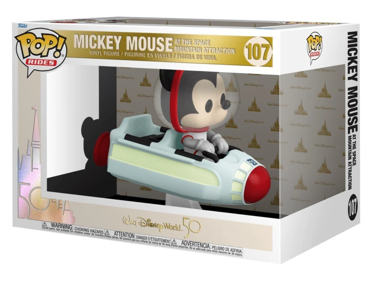 ミッキーマウス&ウォルトディズニー pop! Funko POP! Rides: Walt Disney World - Mickey Mouse At The Space