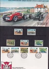 Jersey 1980 Motorcycle Car Club choice FDC First Day Cover Presentation Pack
